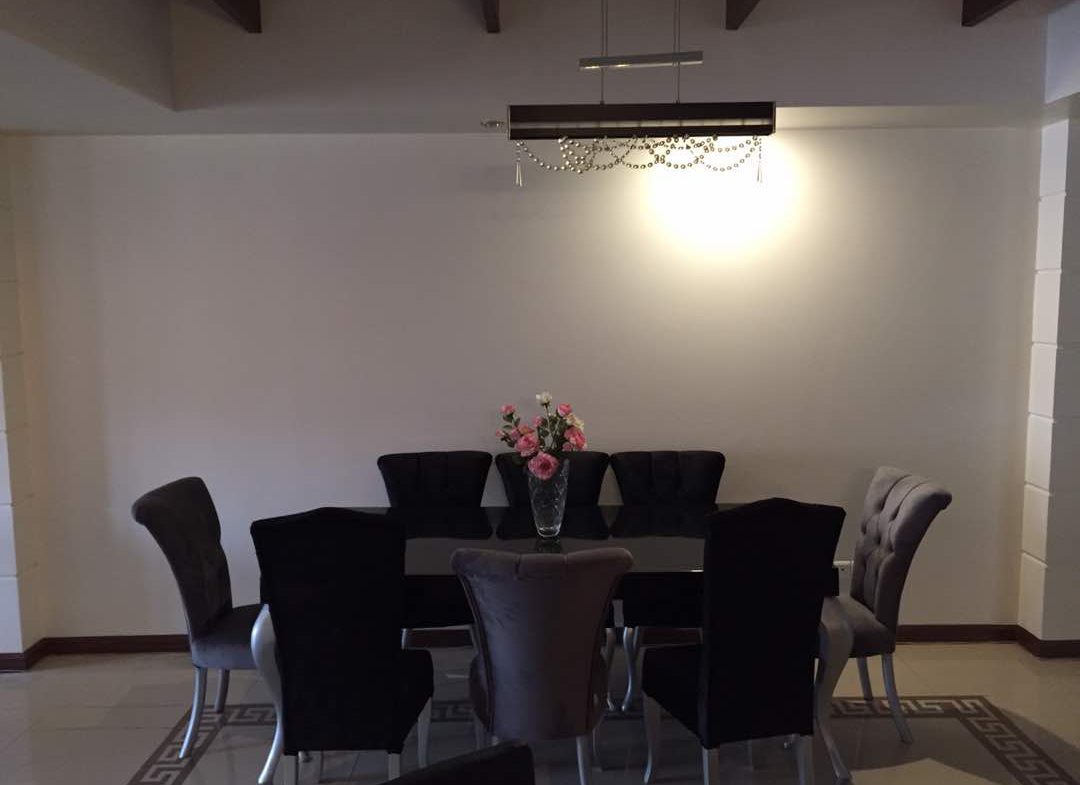 furnished apartment in Tehran Darrous-Dining table