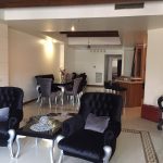 furnished apartment in Tehran Darrous-Living room