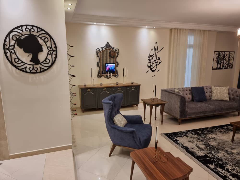 short term apartment in Tehran Elahiyeh-TV room 4