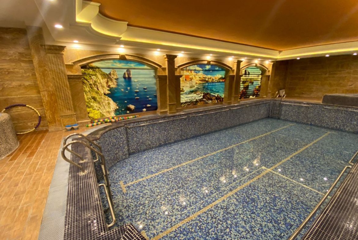 Furnished apartment in Tehran Niavaran-Swimming pool style