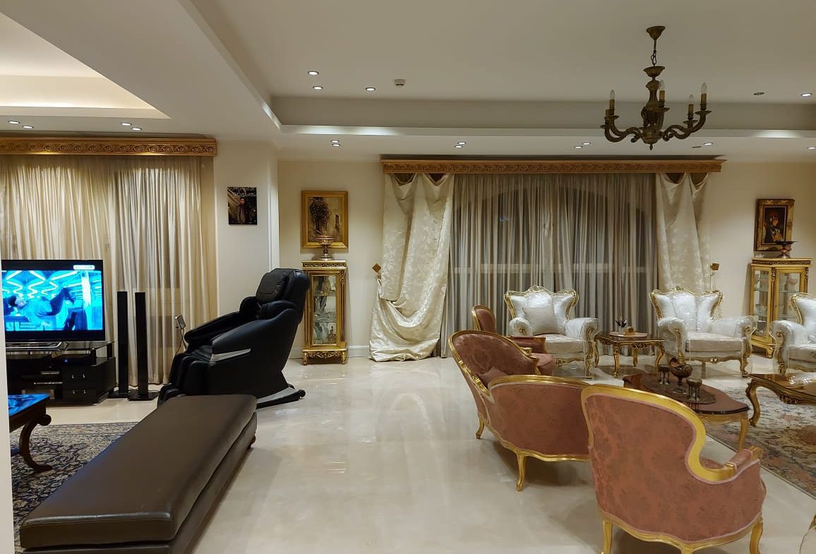 Rent Furnished Apartment In Tehran Zafaranieh code 1266-8