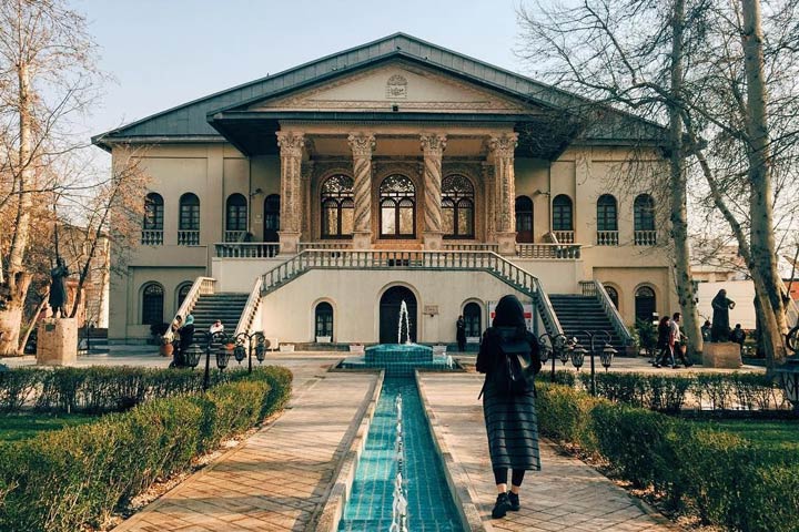 Tehran cinema museum garden