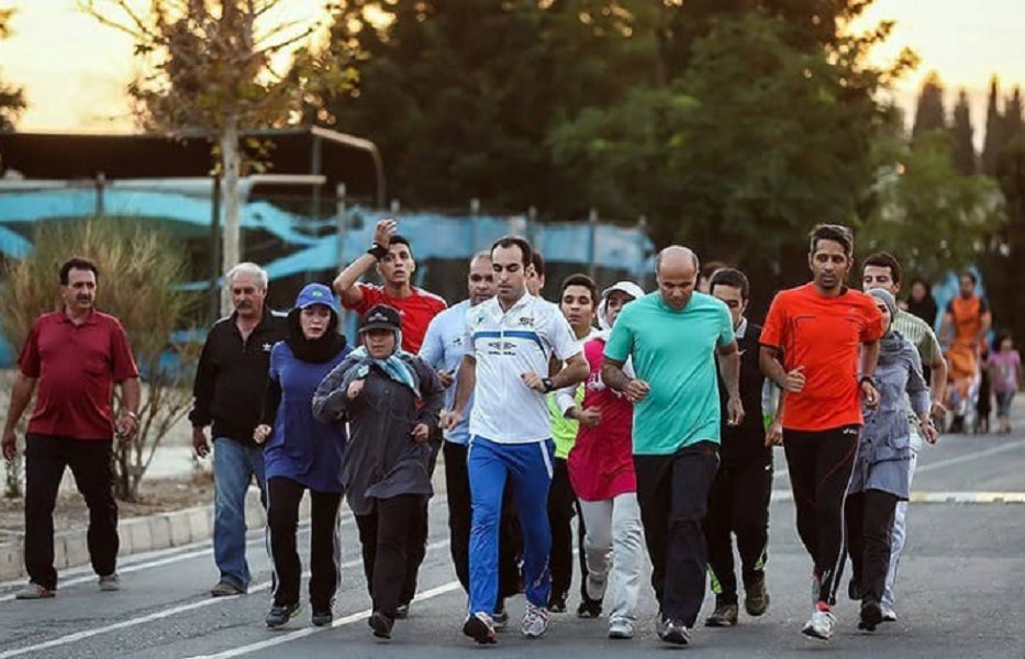 Running Groups in Tehran