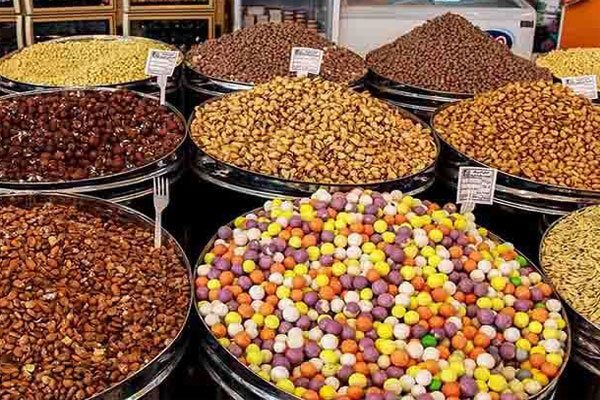 buy nuts and dried fruits in Tehran