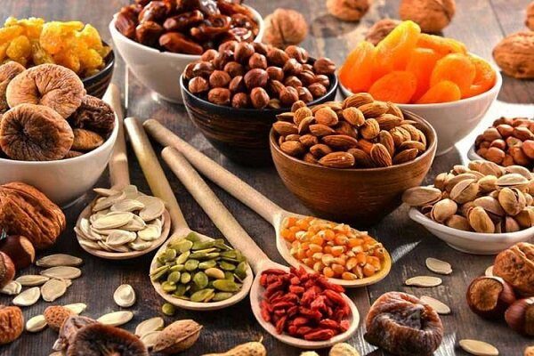 buy nuts and dried fruits in Tehran